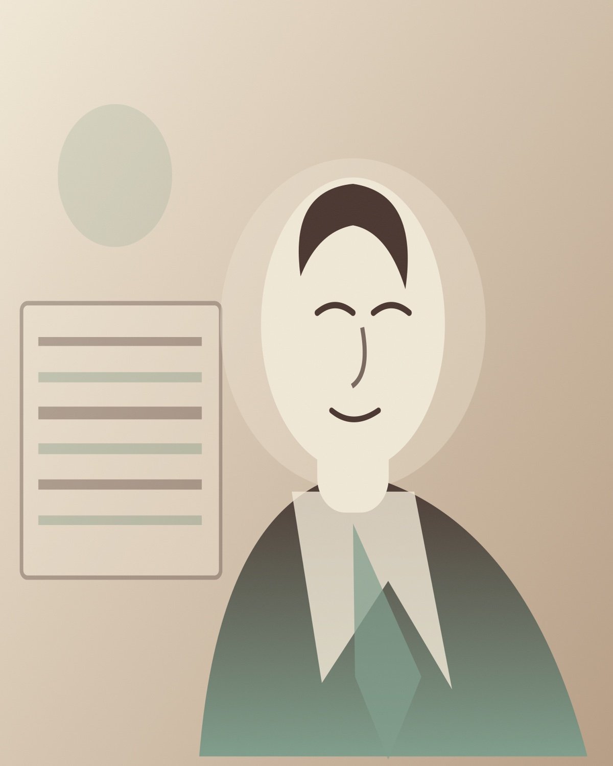 Commemorative illustration for Alexander Maclaren; not a historical portrait