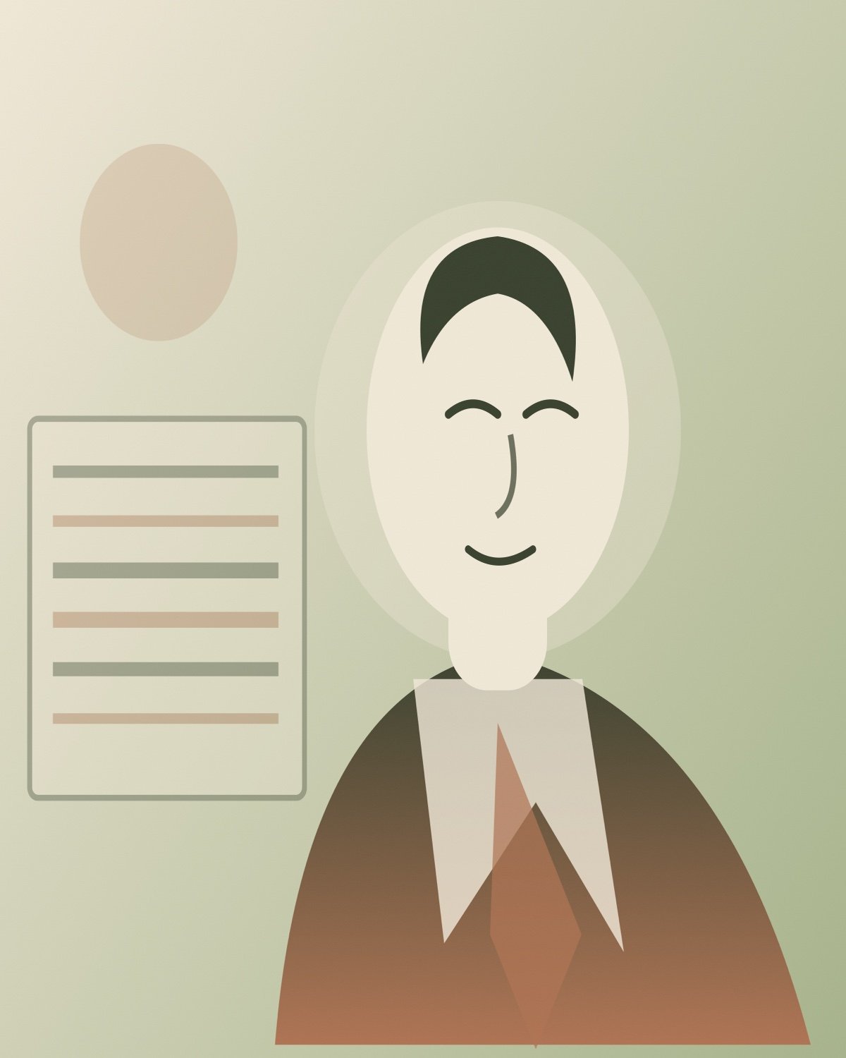 Commemorative illustration for Charles Mair; not a historical portrait