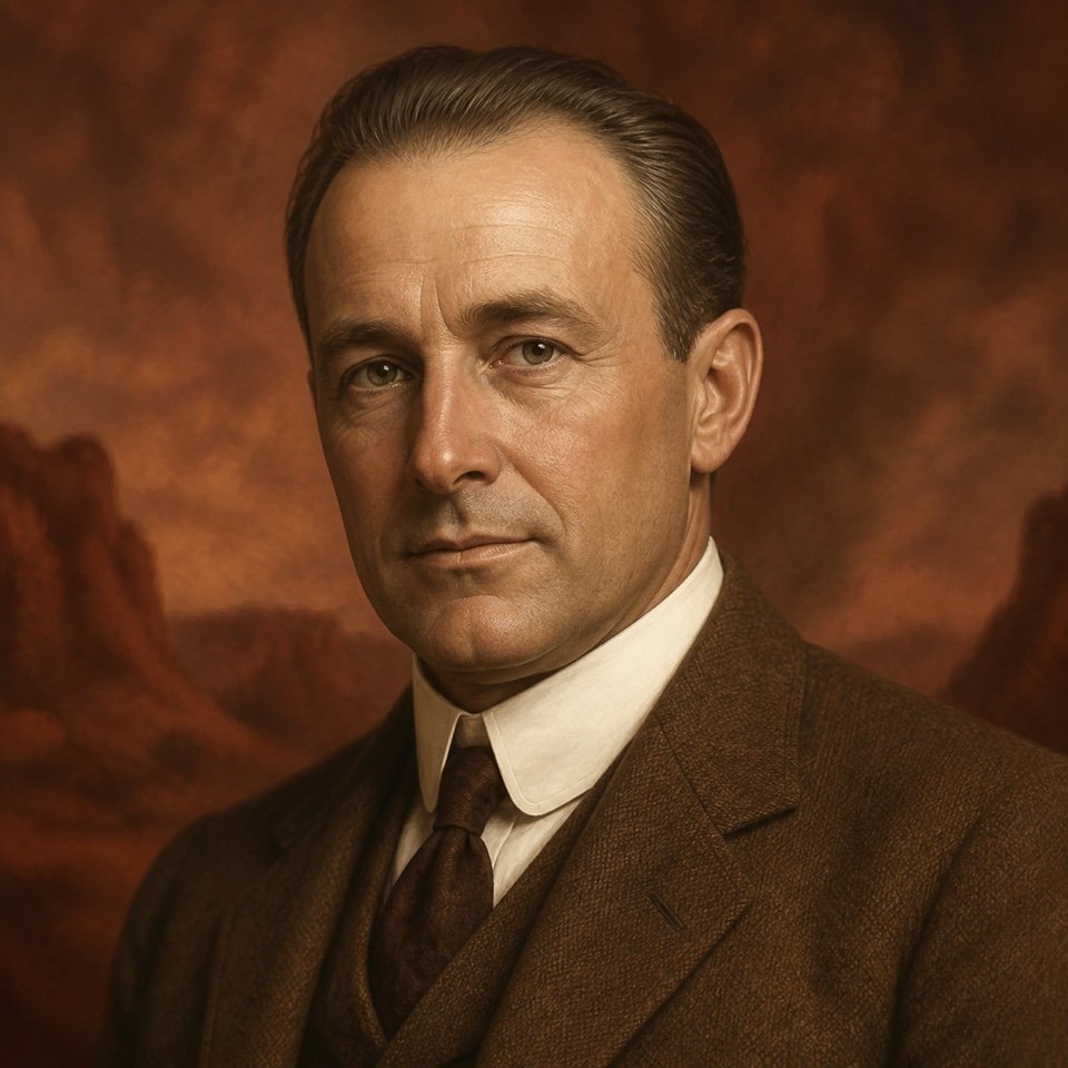 Portrait of Edgar Rice Burroughs