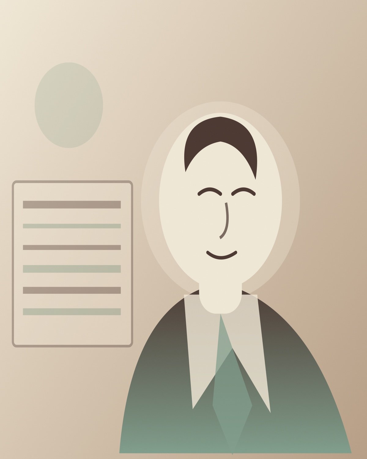 Commemorative illustration for Havelock Ellis; not a historical portrait