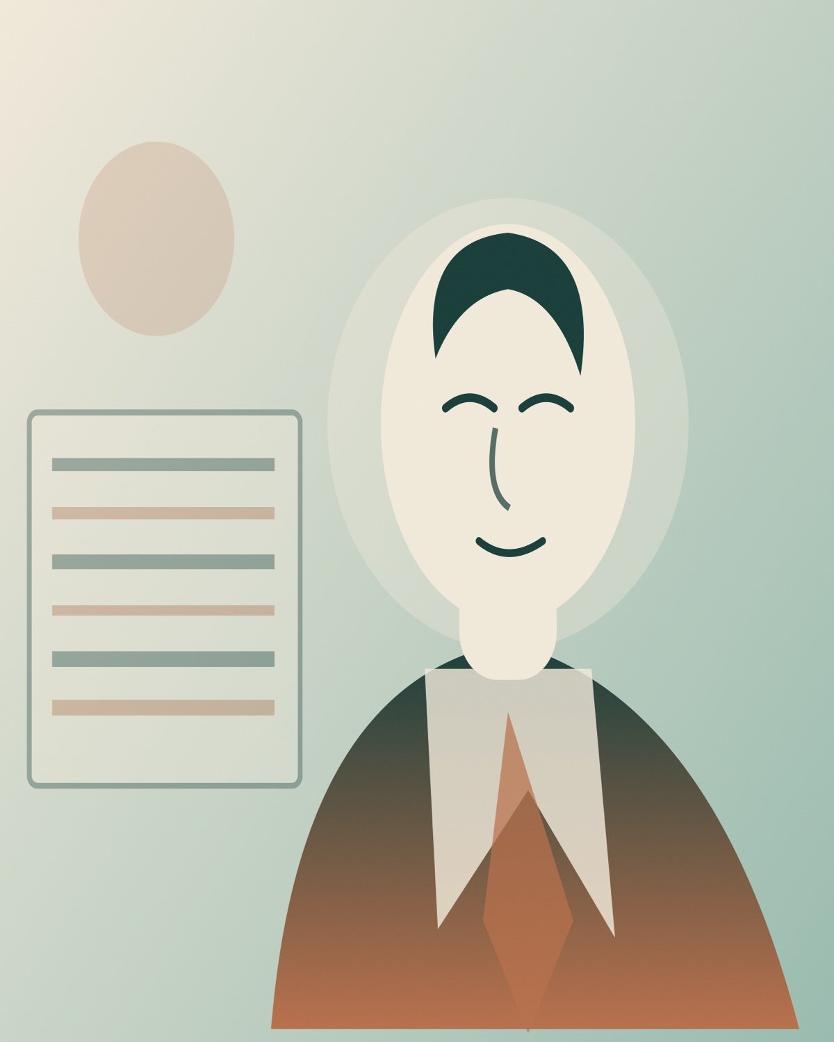 Commemorative illustration for Mildred Aldrich; not a historical portrait