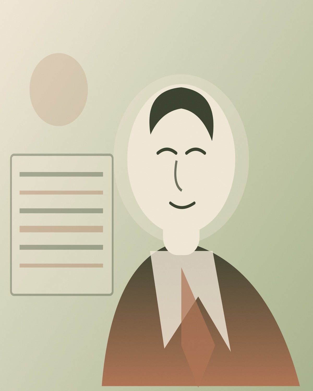 Commemorative illustration for S. Weir (Silas Weir) Mitchell; not a historical portrait