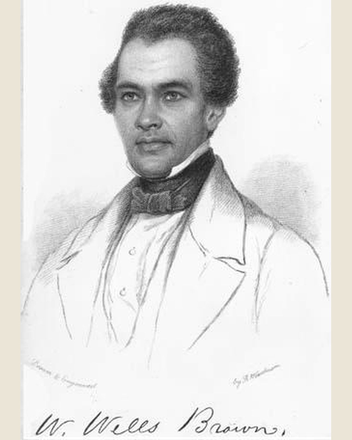 Portrait of William Wells Brown
