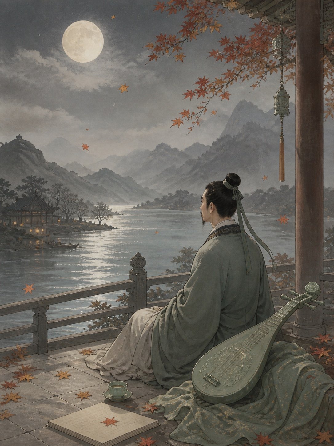Cover of A Lute of Jade : Selections from the Classical Poets of China