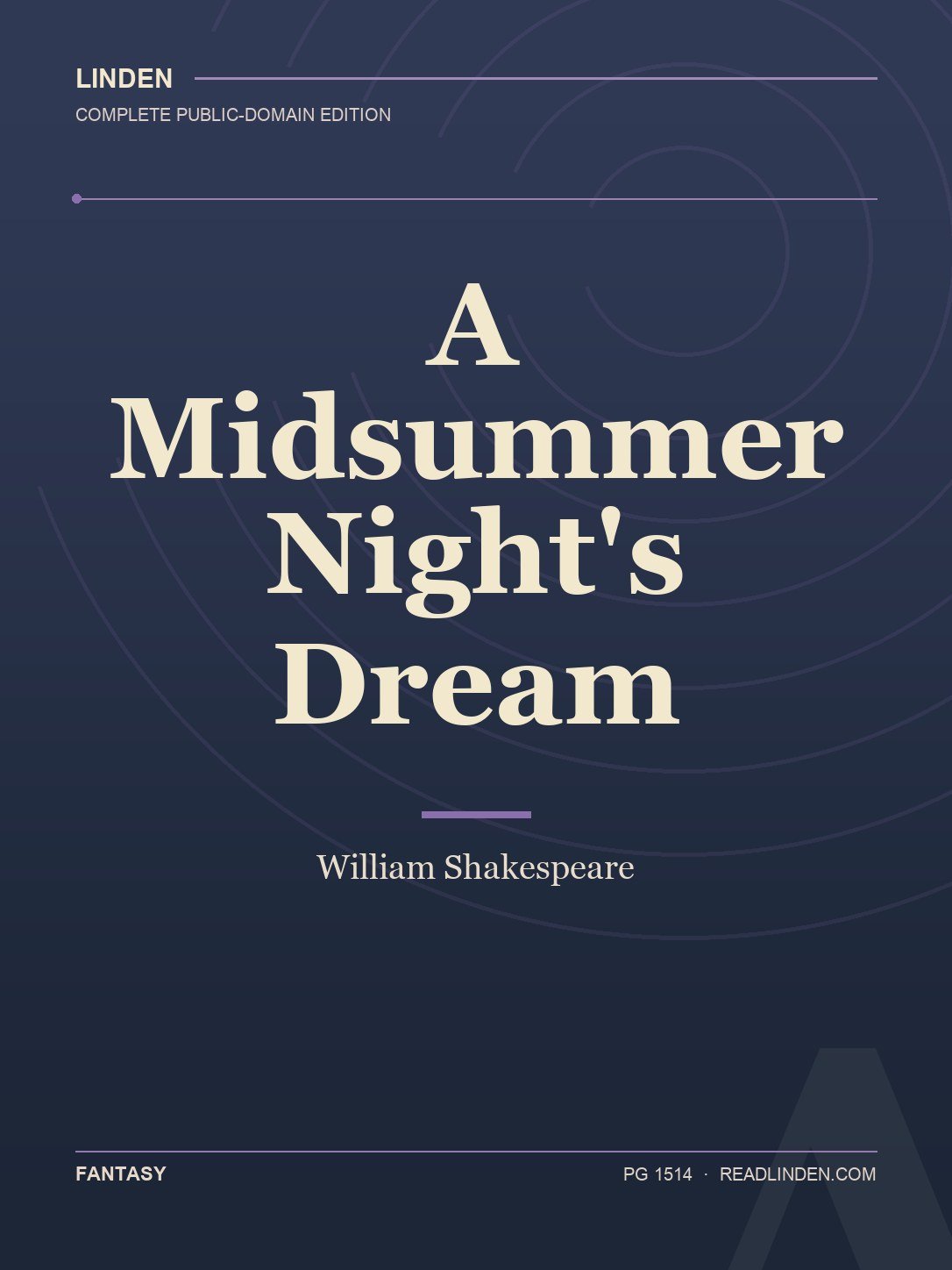 Cover of A Midsummer Night's Dream