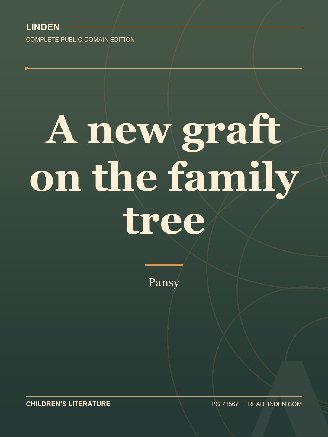Cover of A new graft on the family tree