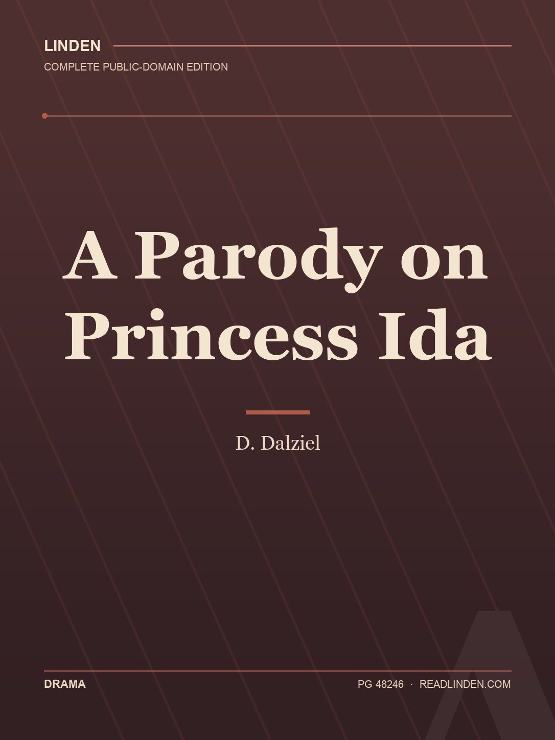 Cover of A Parody on Princess Ida