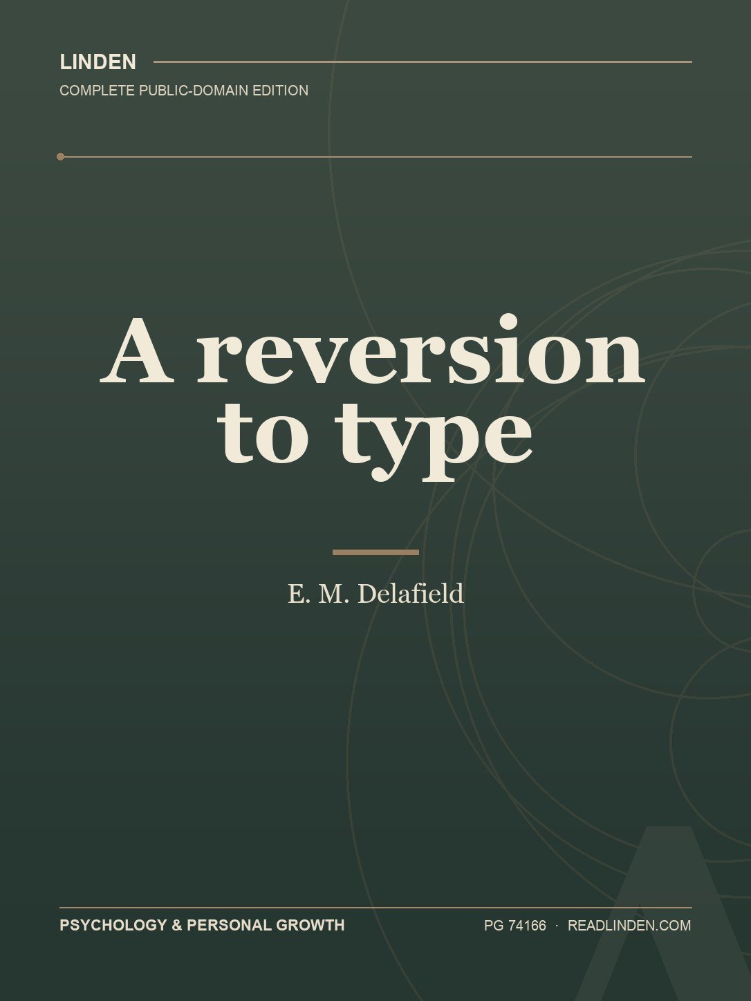 Cover of A reversion to type