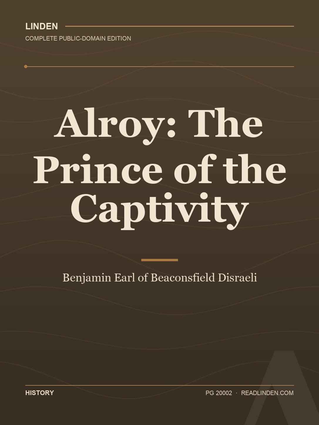 Cover of Alroy: The Prince of the Captivity