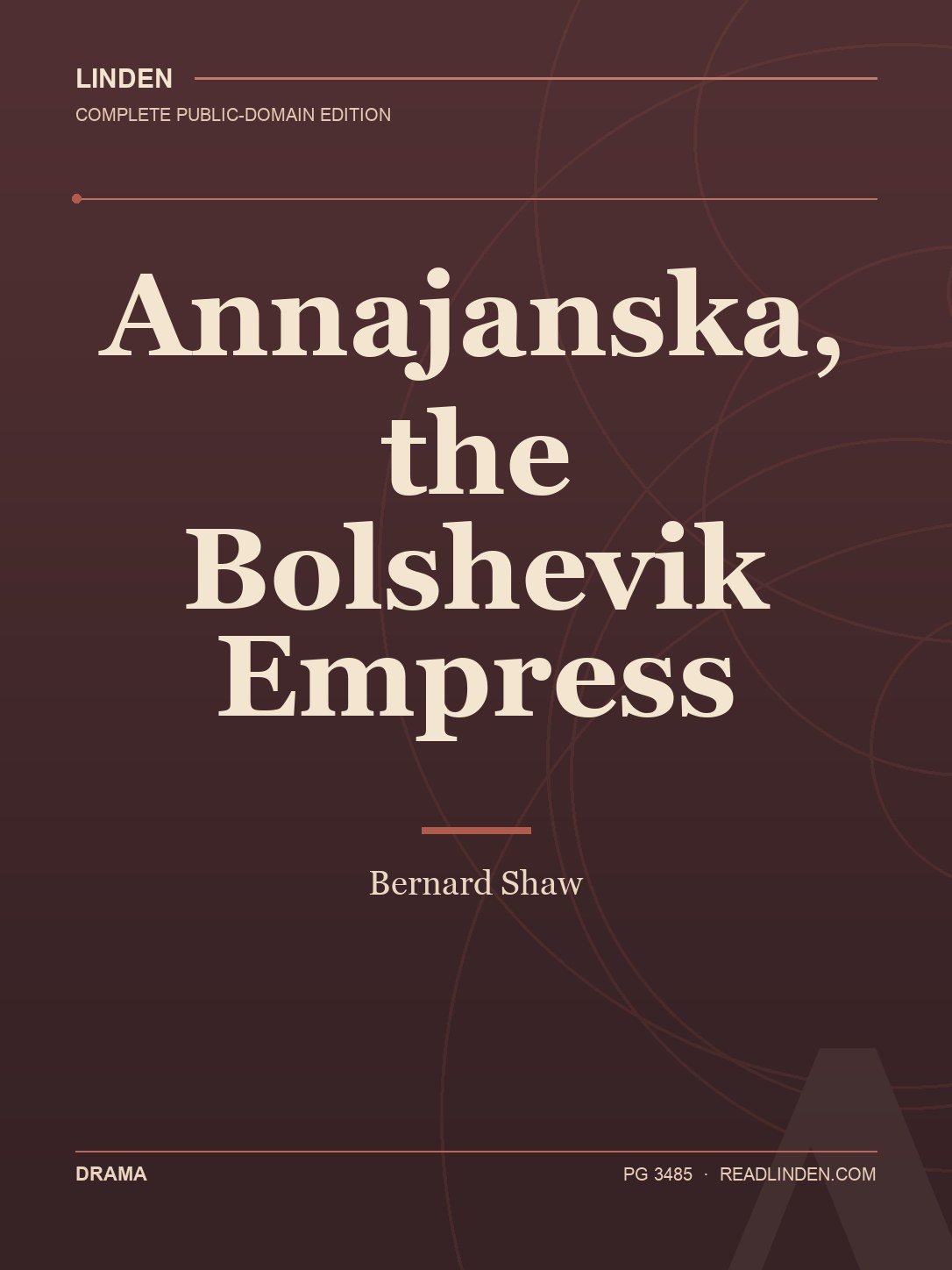 Cover of Annajanska, the Bolshevik Empress
