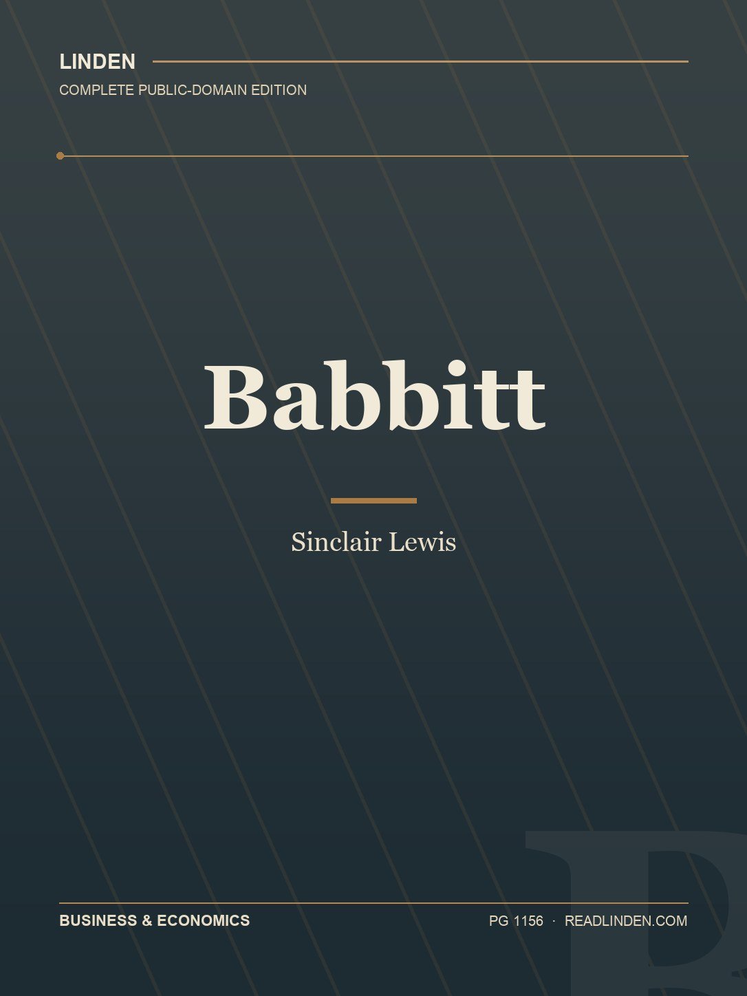 Cover of Babbitt
