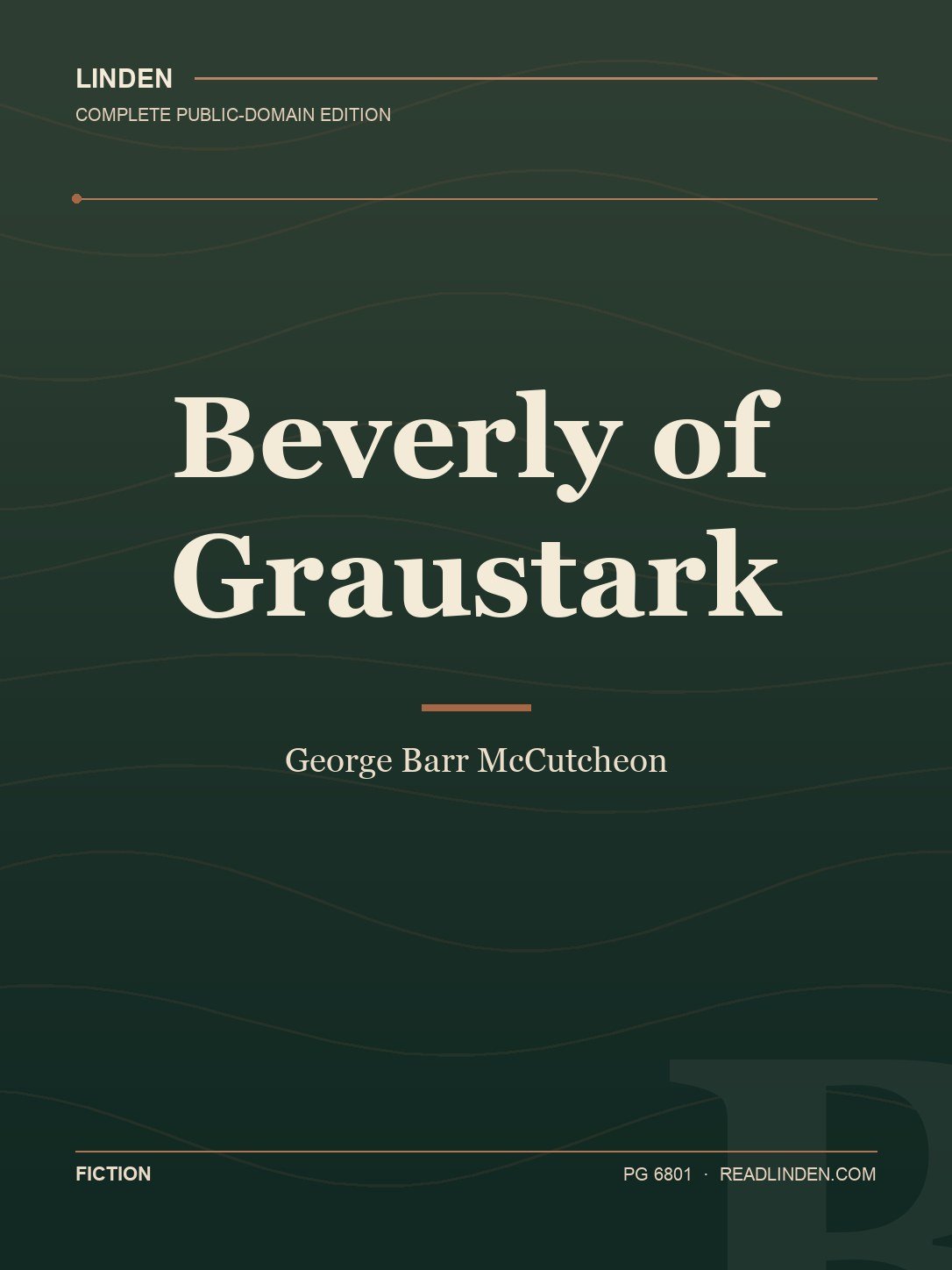 Cover of Beverly of Graustark