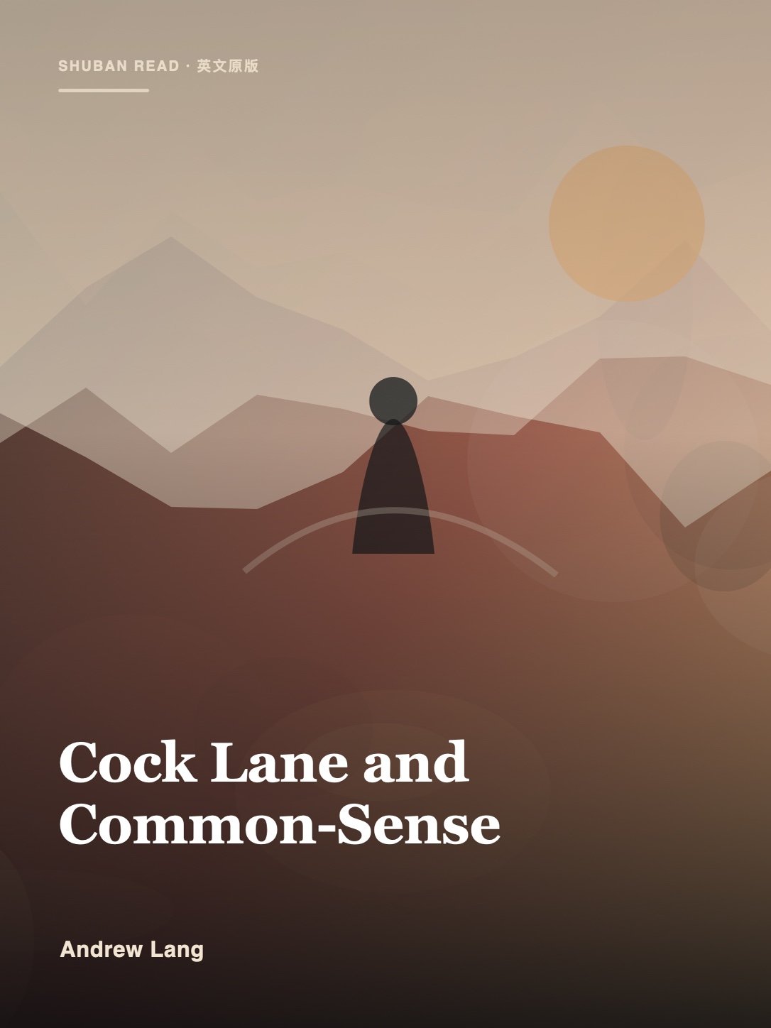 Cover of Cock Lane and Common-Sense