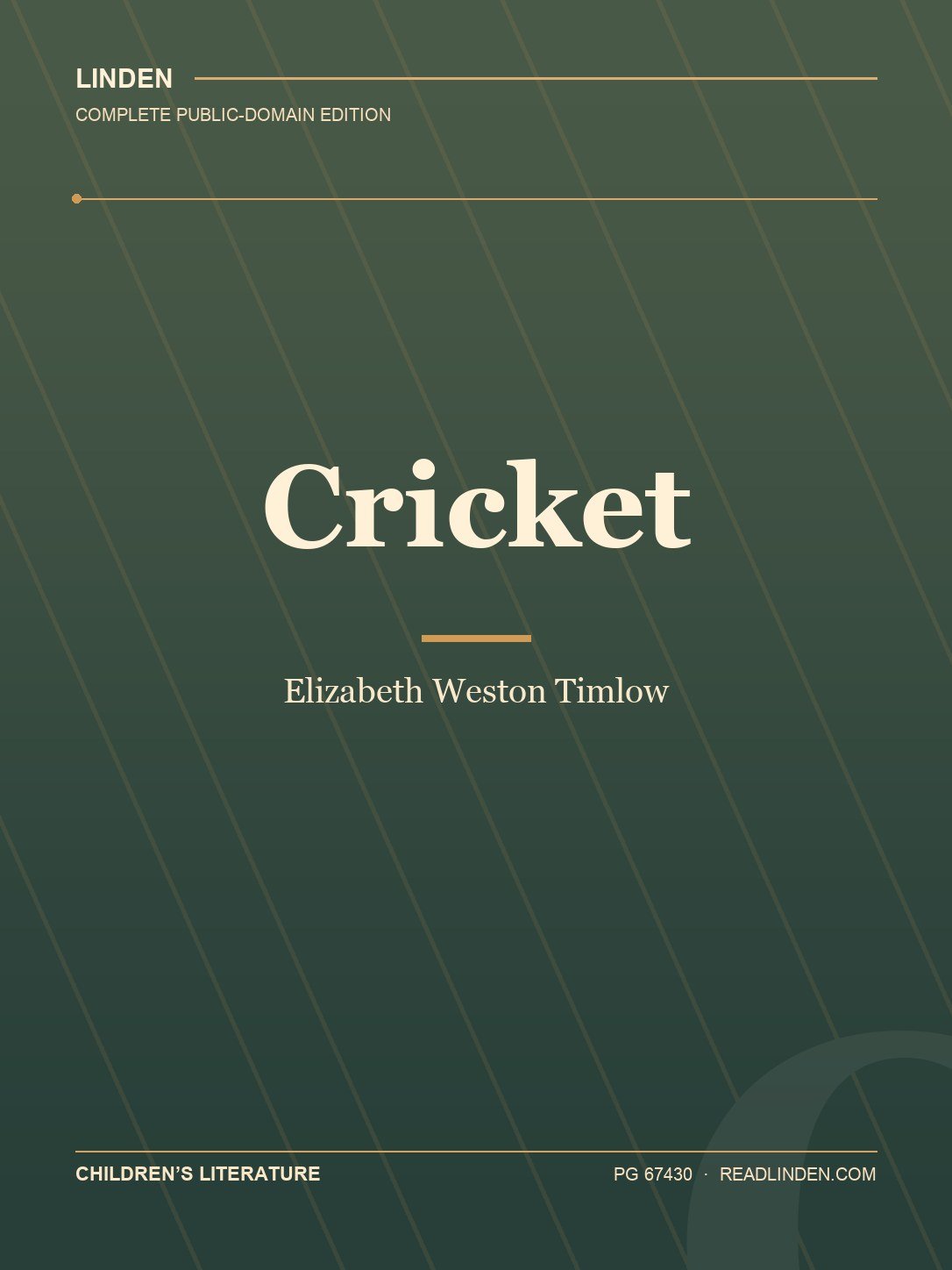 Cover of Cricket
