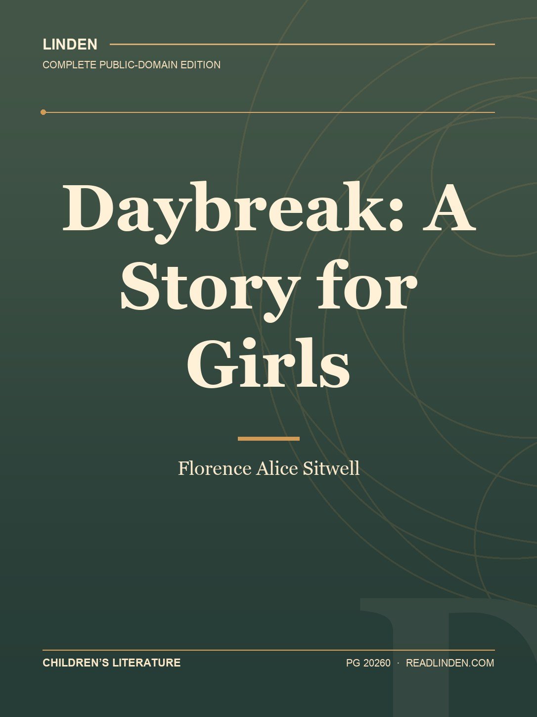 Cover of Daybreak: A Story for Girls
