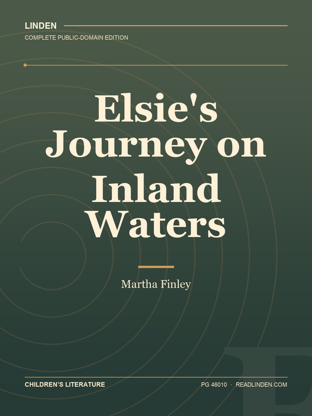 Cover of Elsie's Journey on Inland Waters