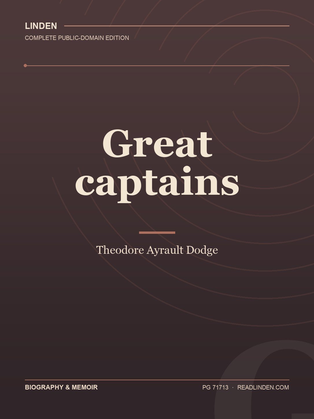 Cover of Great captains