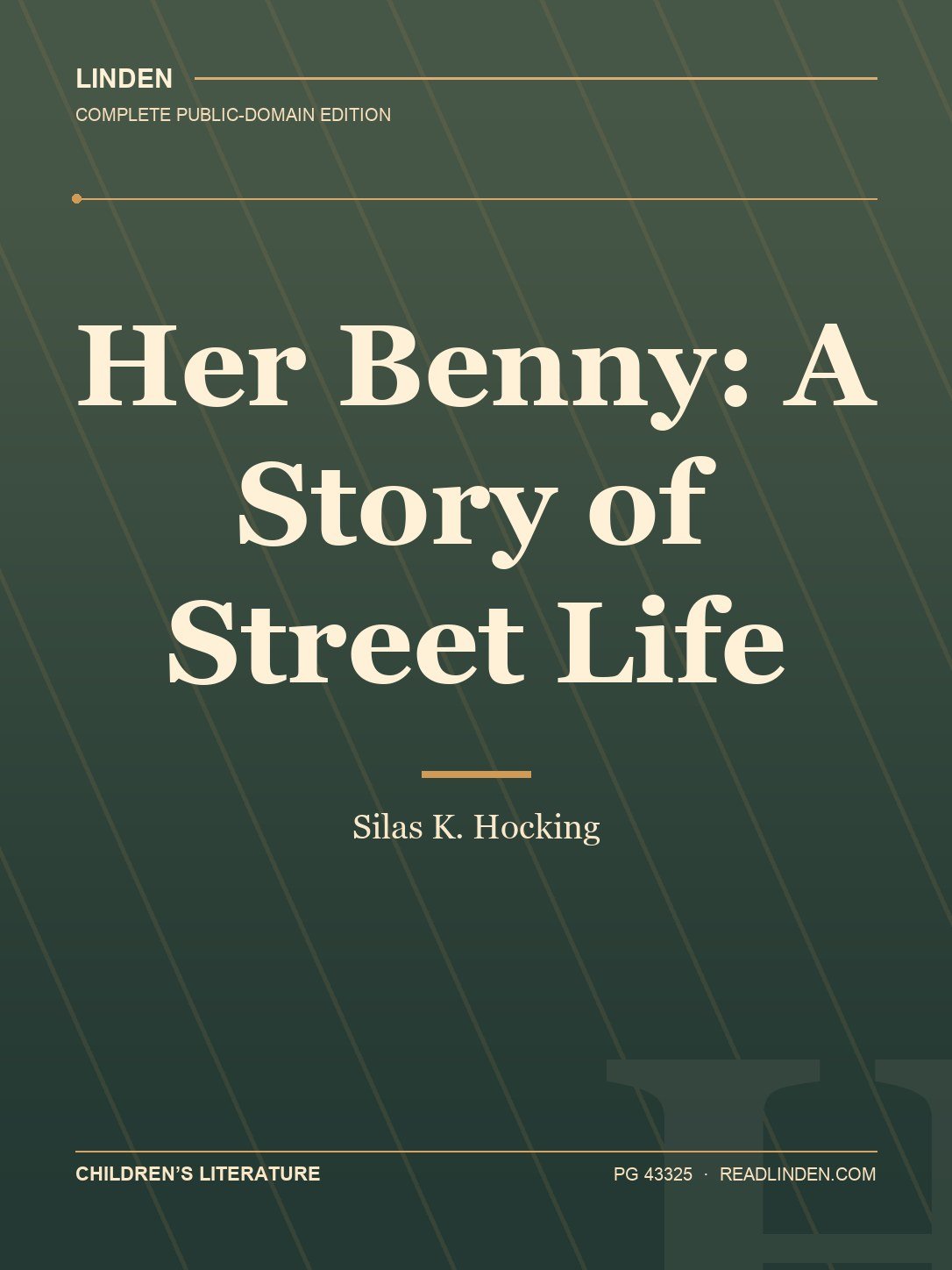 Cover of Her Benny: A Story of Street Life