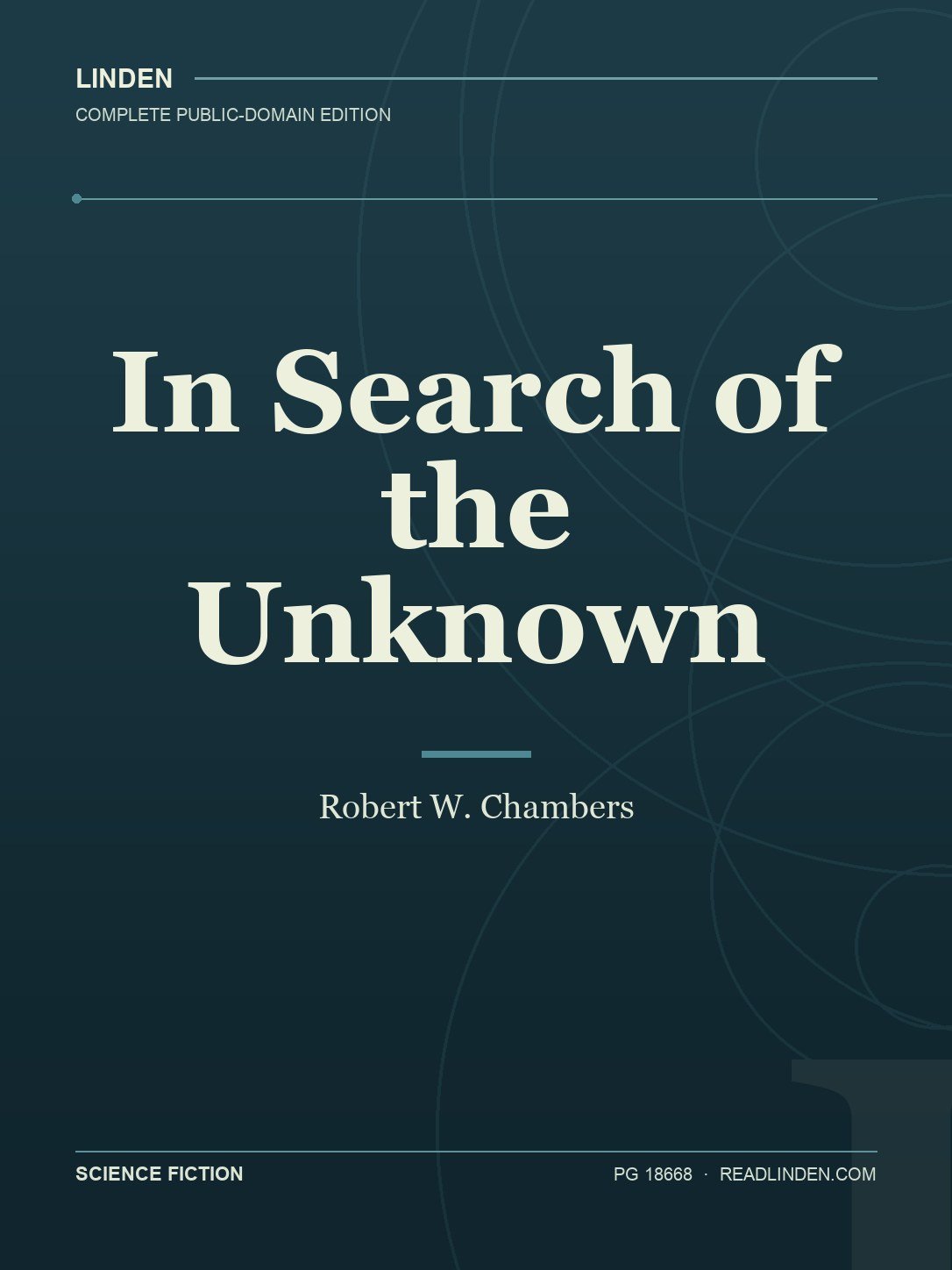 Cover of In Search of the Unknown