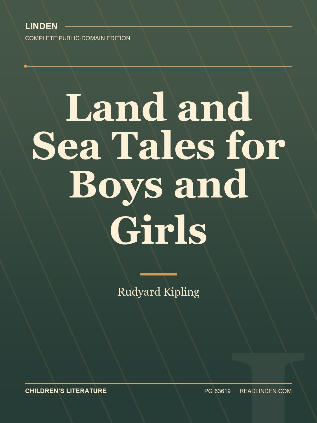 Cover of Land and Sea Tales for Boys and Girls