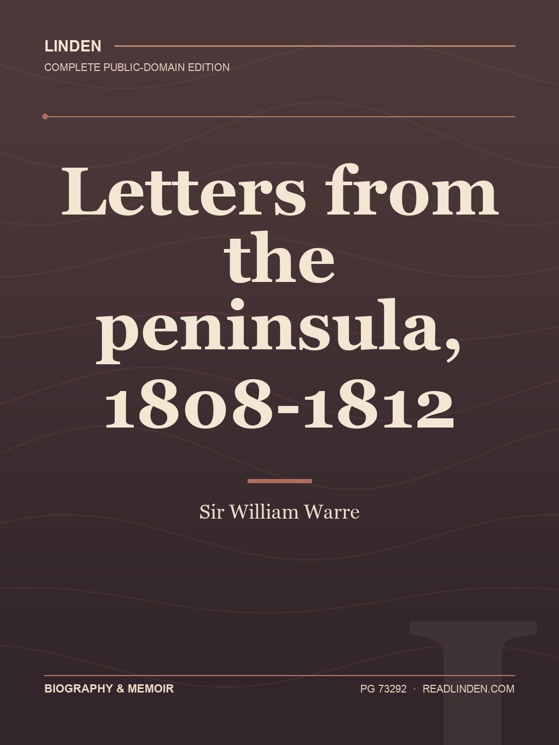 Cover of Letters from the peninsula, 1808-1812