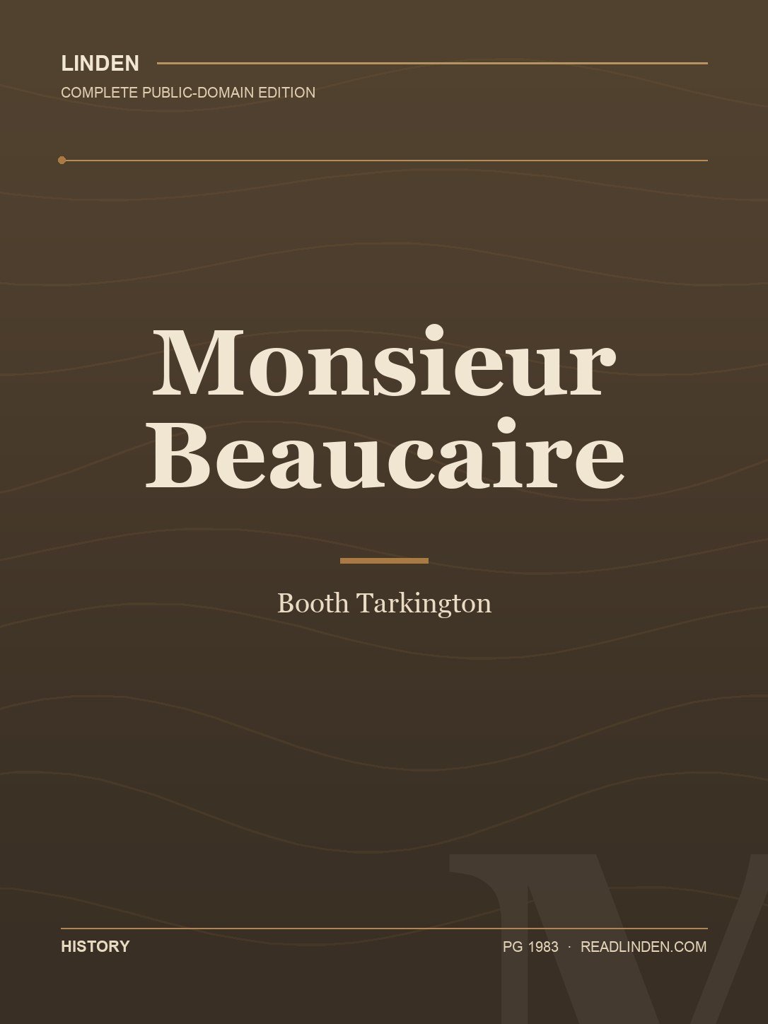 Cover of Monsieur Beaucaire