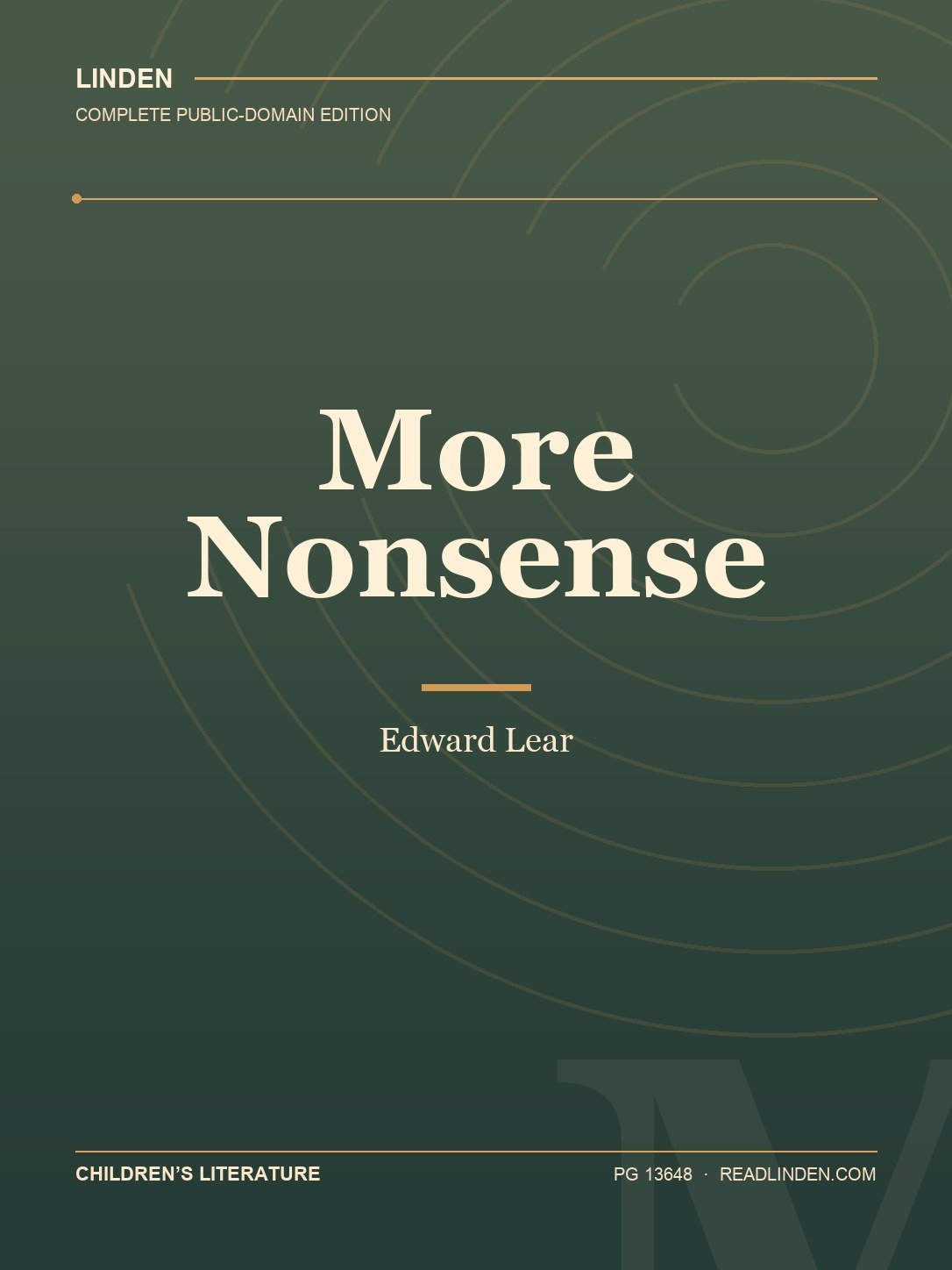 Cover of More Nonsense