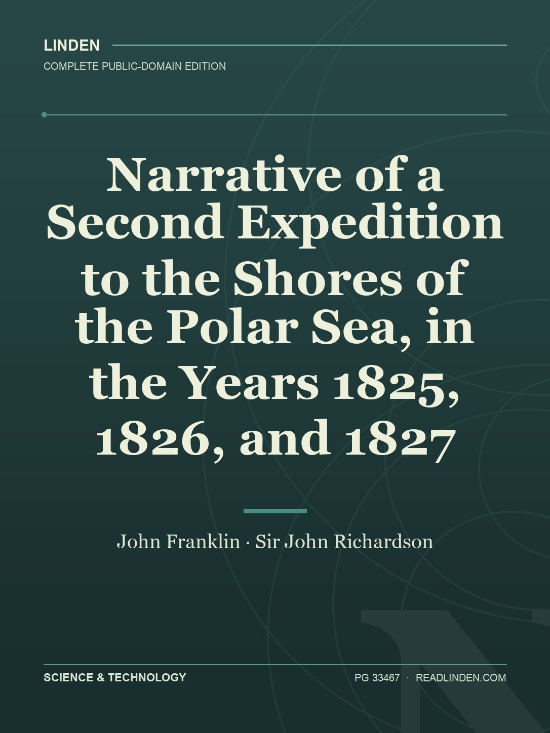Cover of Narrative of a Second Expedition to the Shores of the Polar Sea, in the Years 1825, 1826, and 1827