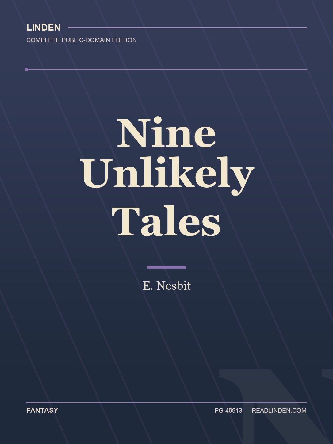 Cover of Nine Unlikely Tales