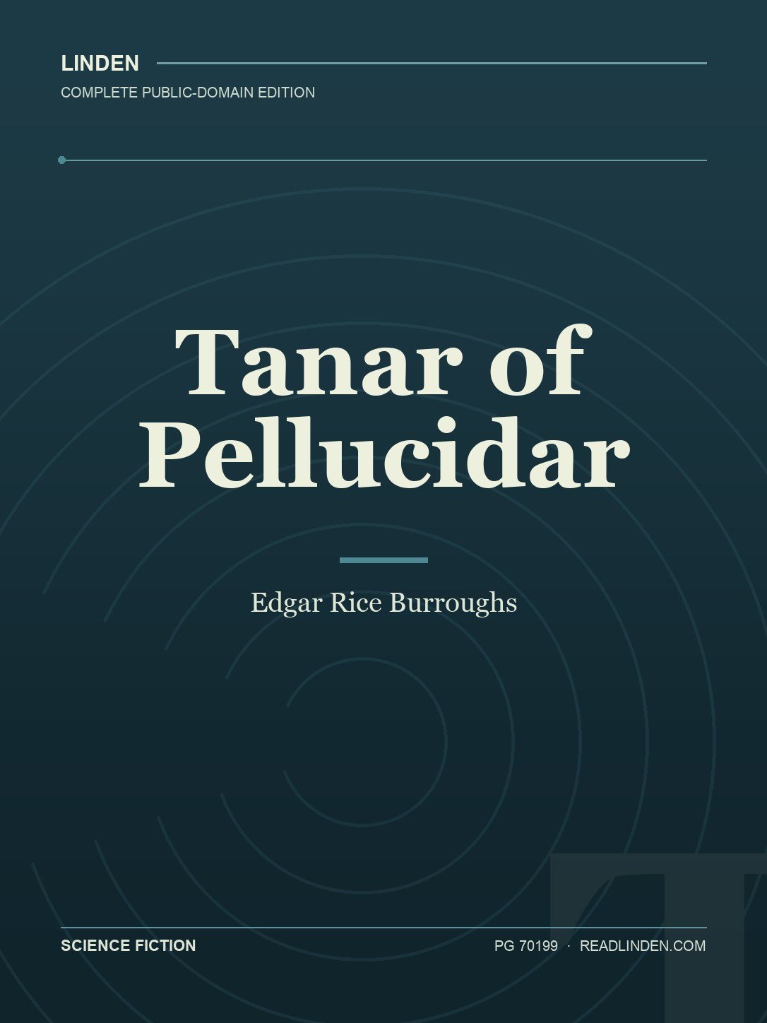Cover of Tanar of Pellucidar