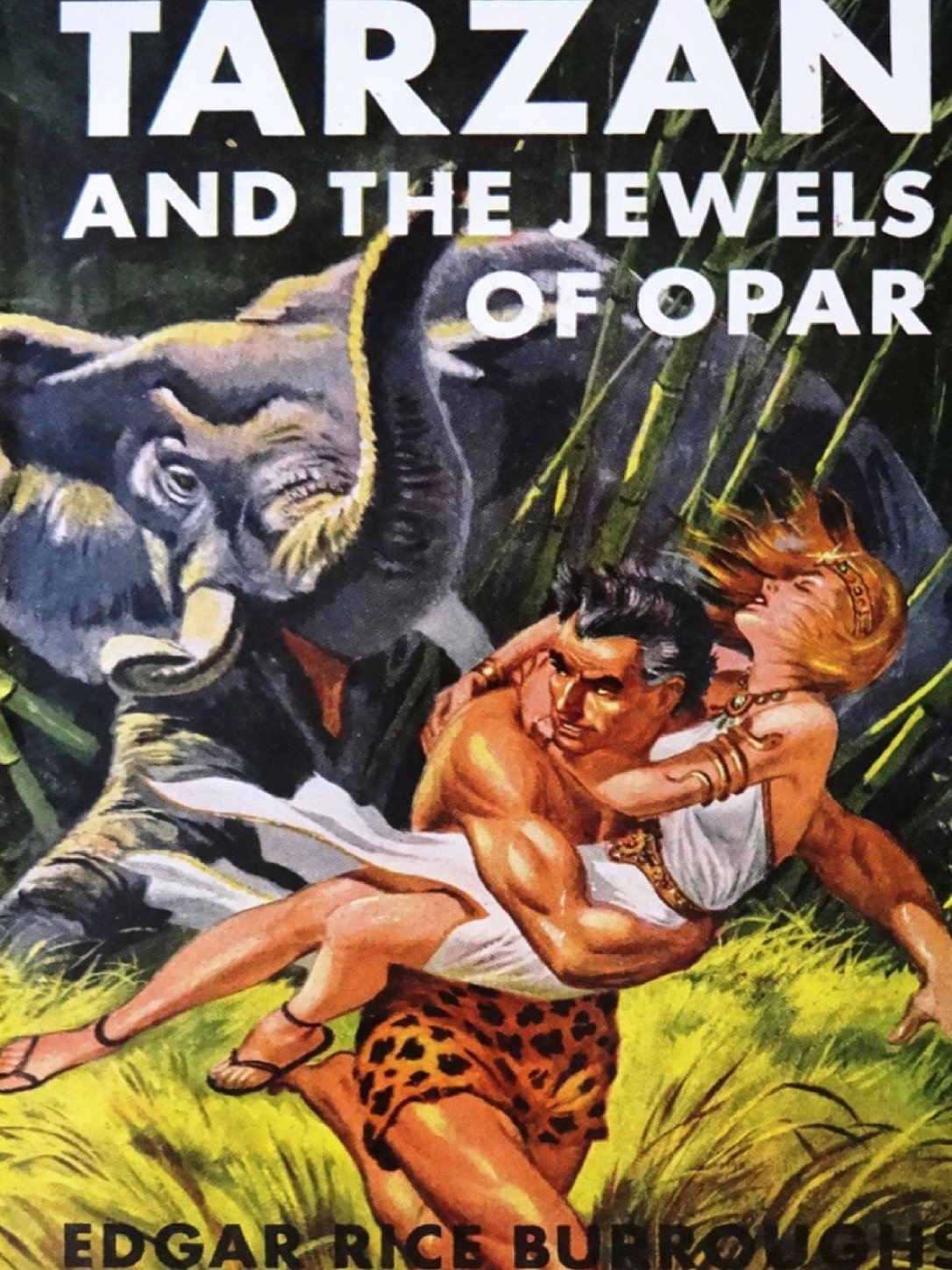 Cover of Tarzan and the Jewels of Opar