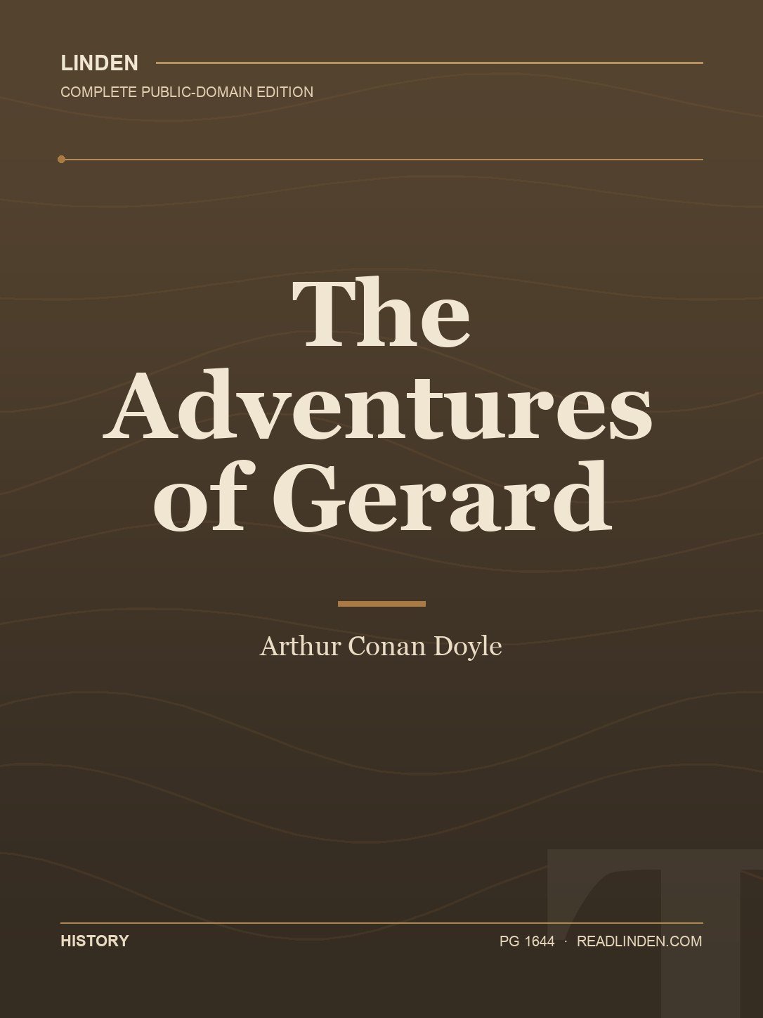 Cover of The Adventures of Gerard