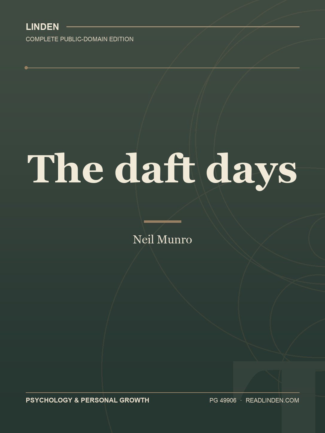 Cover of The daft days