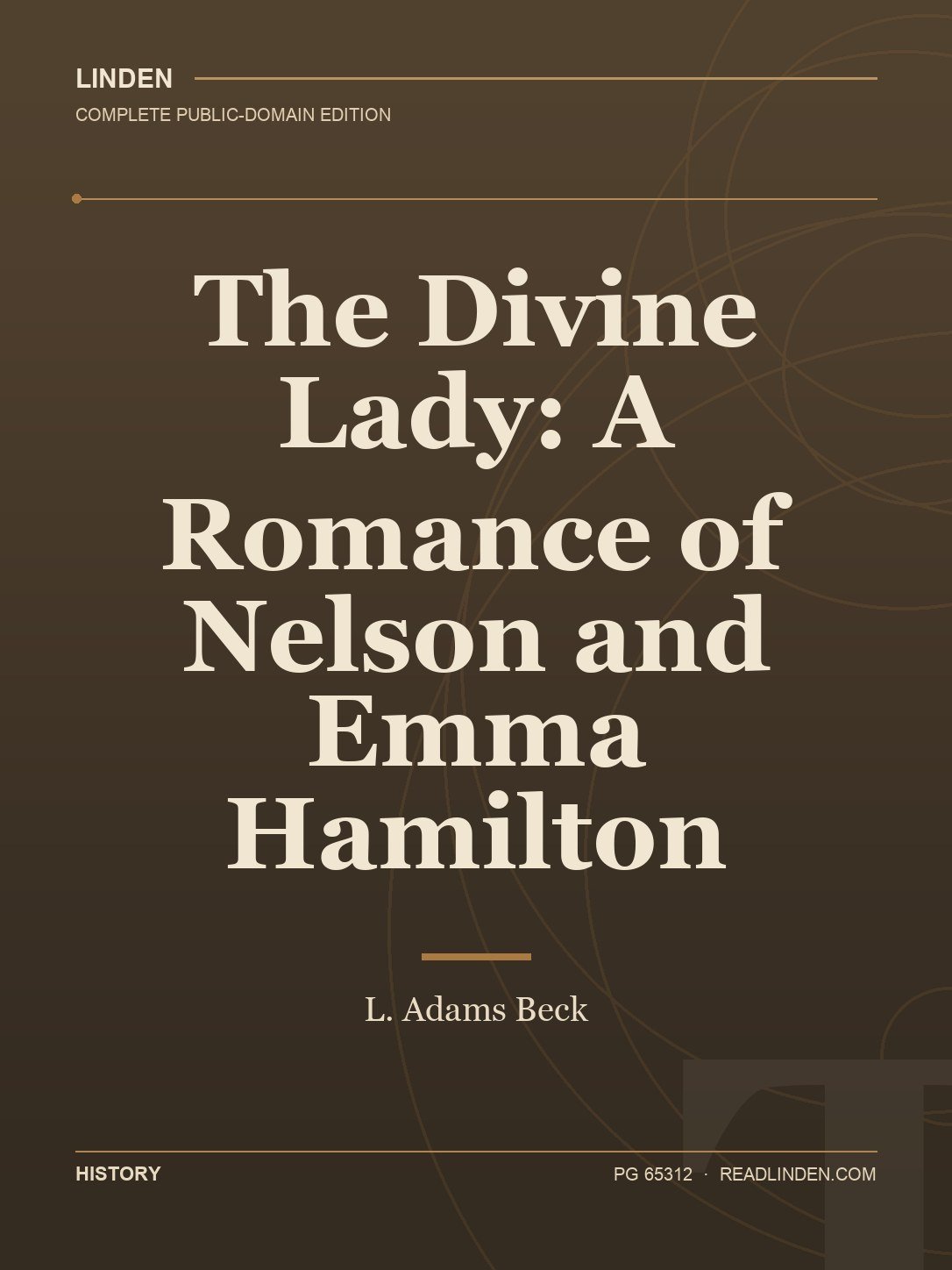 Cover of The Divine Lady: A Romance of Nelson and Emma Hamilton