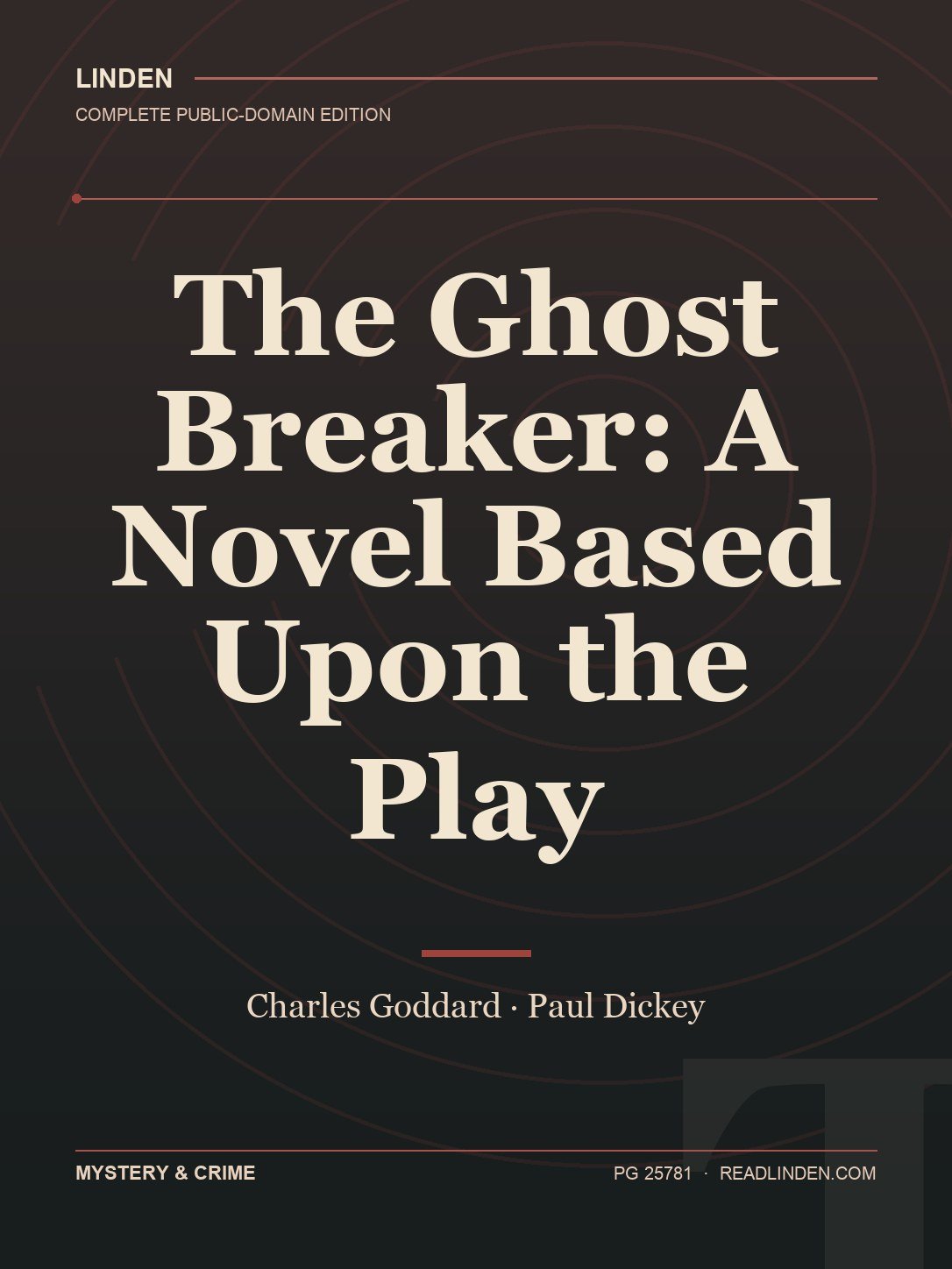 Cover of The Ghost Breaker: A Novel Based Upon the Play