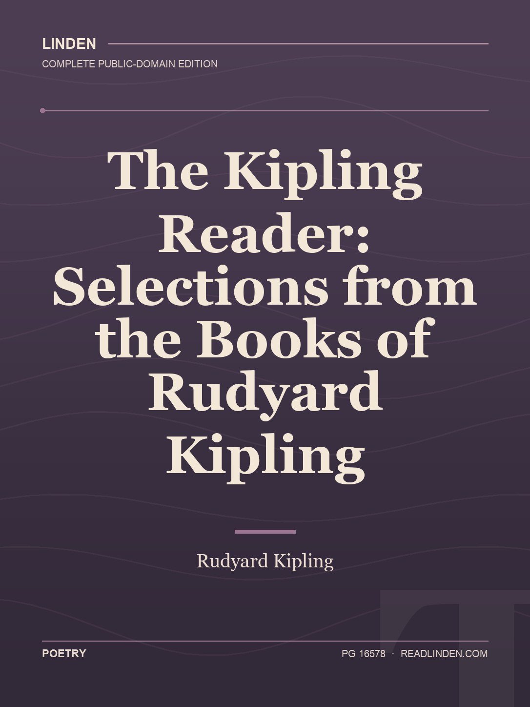 Cover of The Kipling Reader: Selections from the Books of Rudyard Kipling