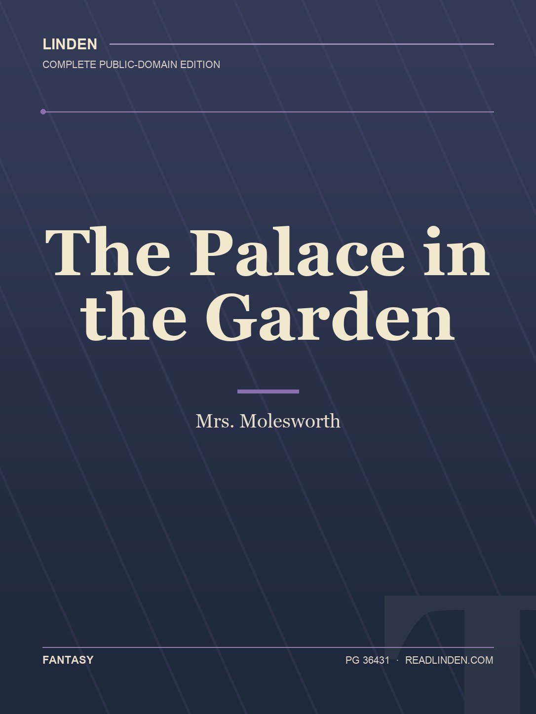 Cover of The Palace in the Garden