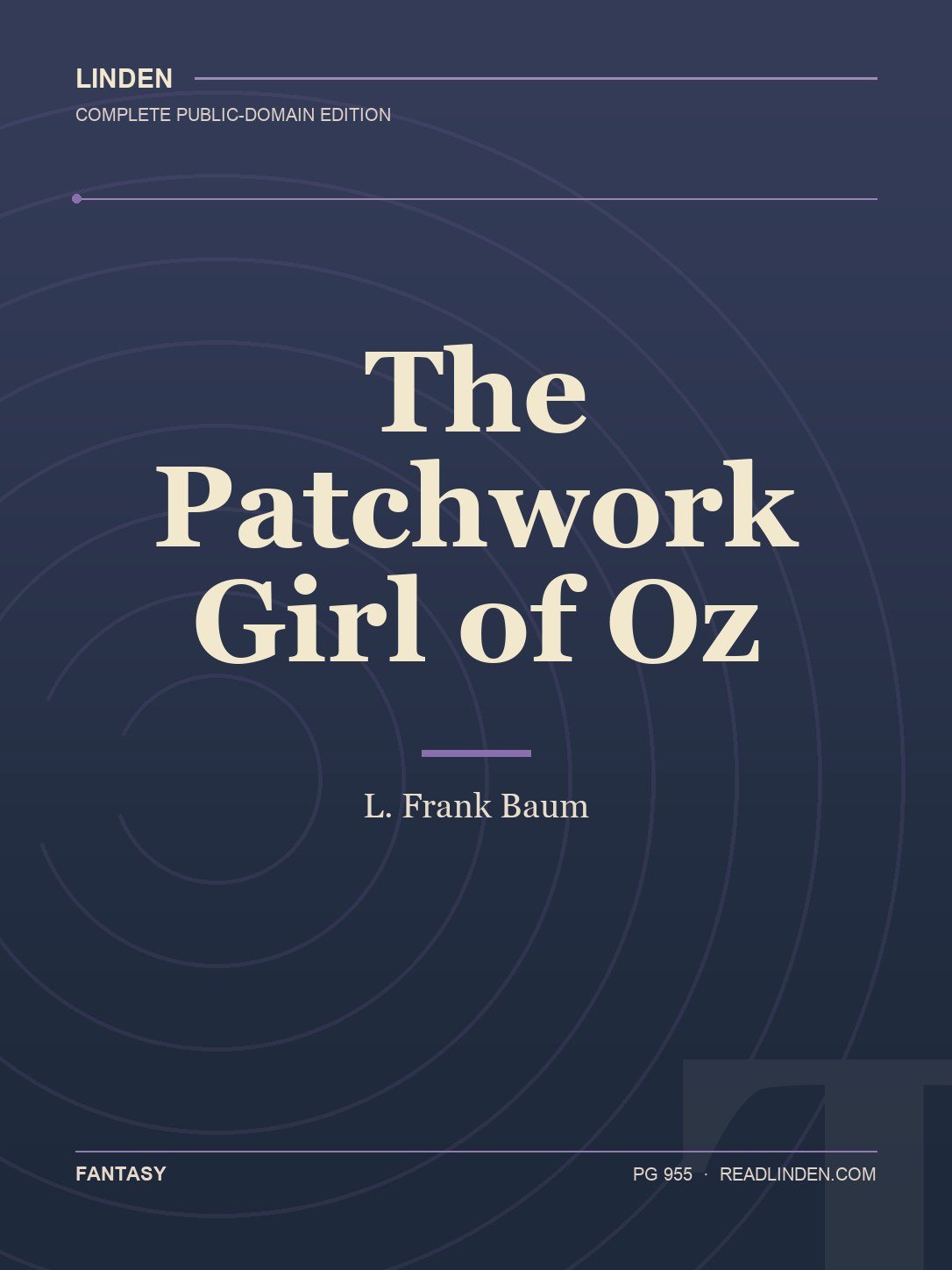 Cover of The Patchwork Girl of Oz
