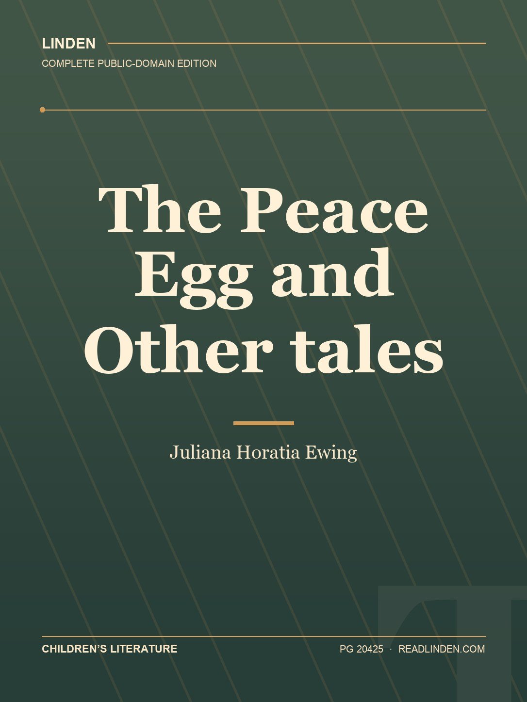 Cover of The Peace Egg and Other tales