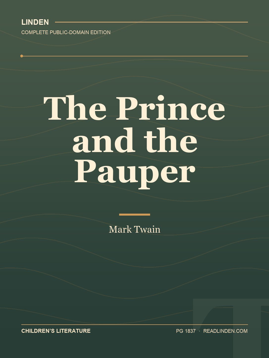 Cover of The Prince and the Pauper