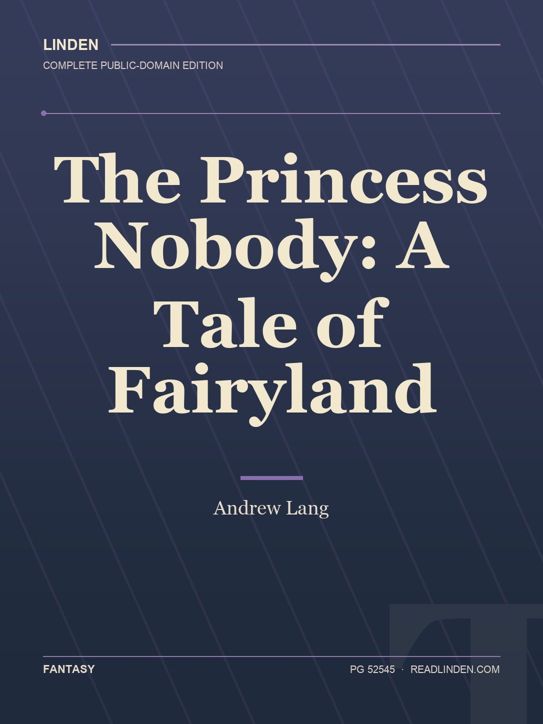 Cover of The Princess Nobody: A Tale of Fairyland