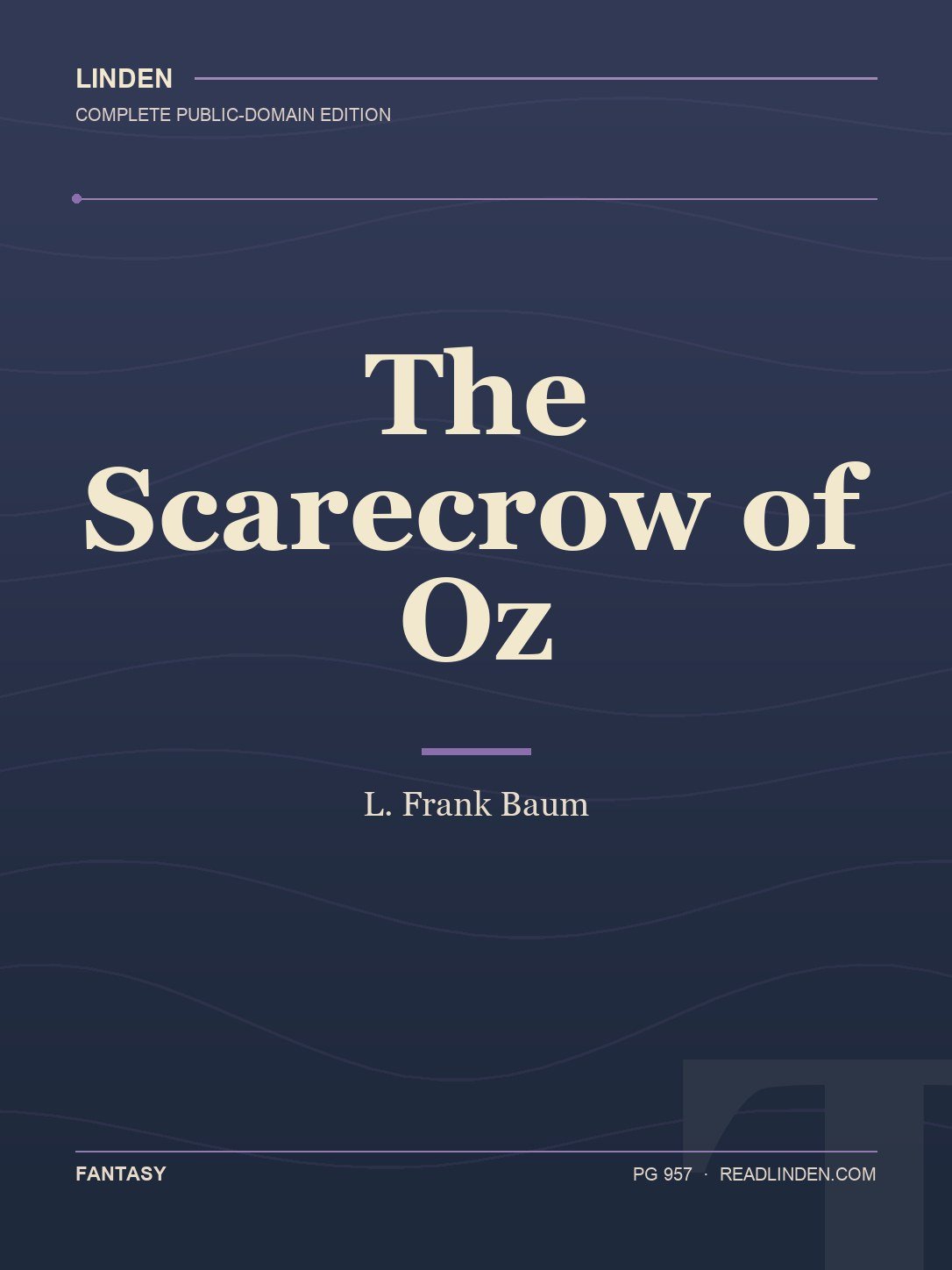 Cover of The Scarecrow of Oz