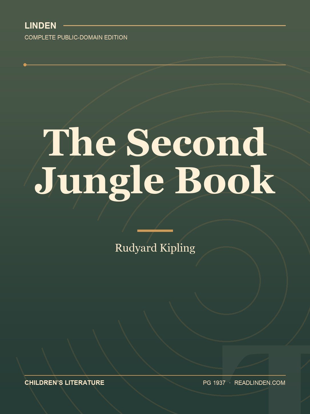 Cover of The Second Jungle Book