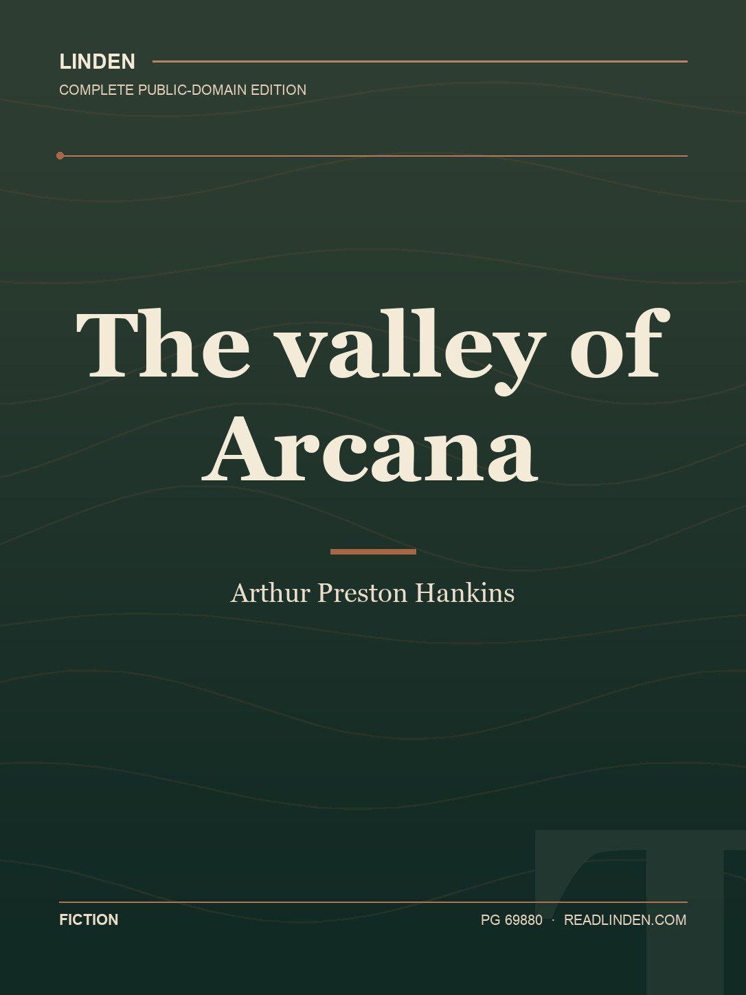 Cover of The valley of Arcana