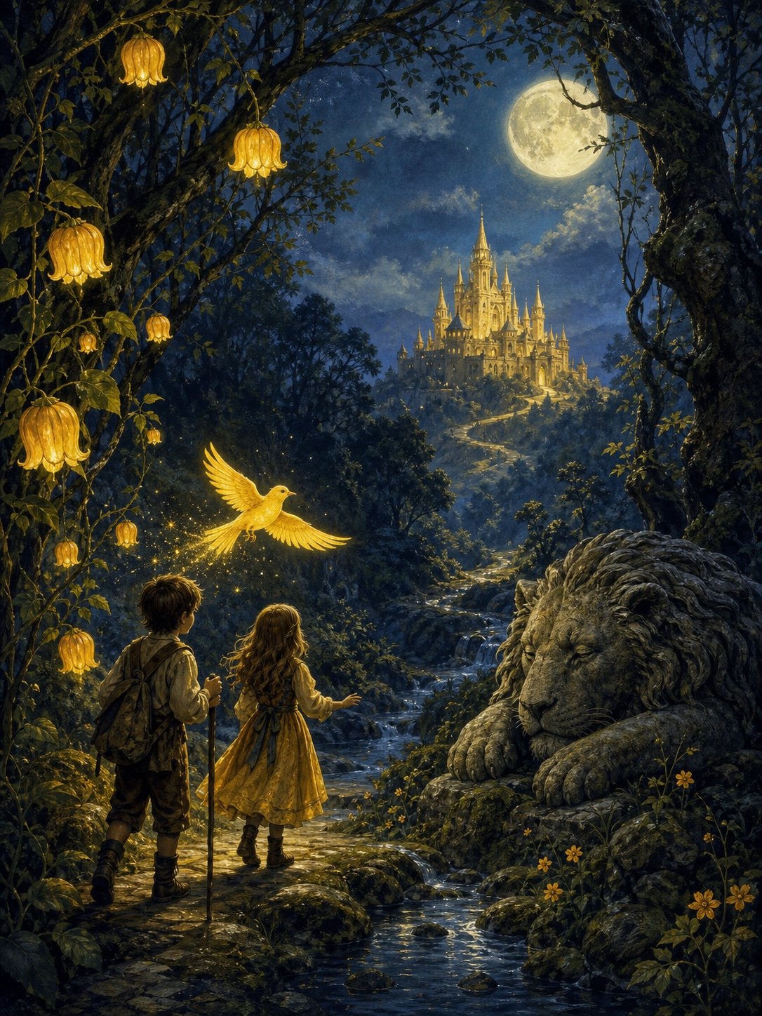 Cover of The Yellow Fairy Book