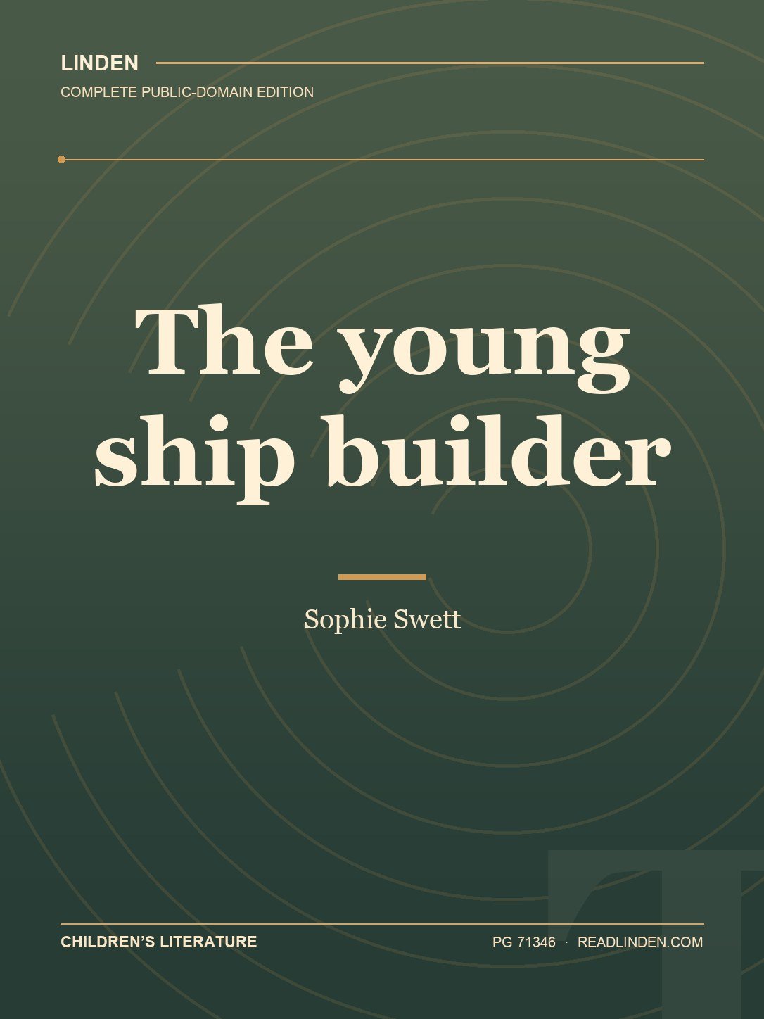 Cover of The young ship builder