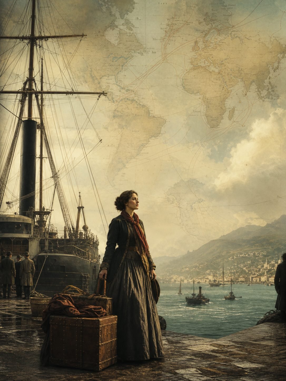 Cover of A Woman’s Journey Round the World